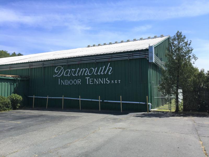 The Dartmouth Indoor Tennis facility on State Road. Photo by: Kate Robinson